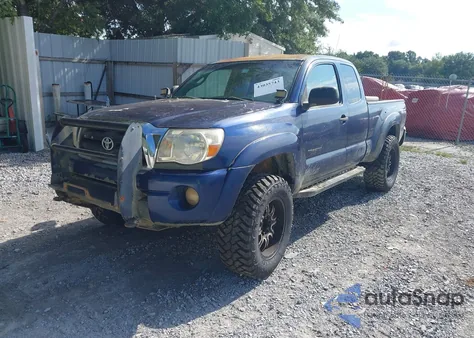 2007 Toyota Tacoma Base V6 из США, поврежденный, VIN 5TEUU42N27Z325183